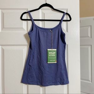 Toad & Co Lean Layering Cami Shadow Blue Tank Top NWT